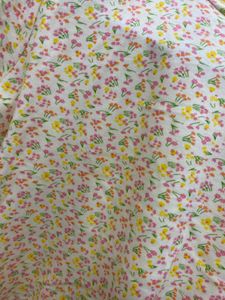 Floral Print Cropped T-Shirt