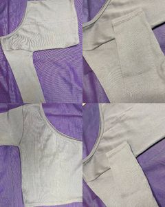 Gray One-Shoulder Crop Top