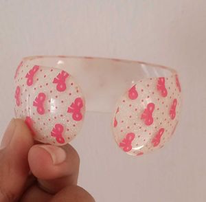 Funky Pink Bangles pack of 2