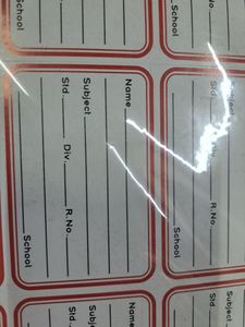 School Name Labels - New