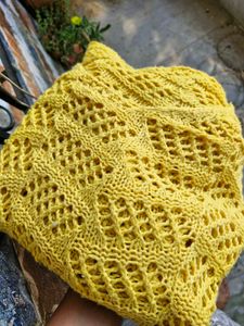 Yellow Knit Sweater