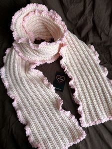 Scarf with Bow Details