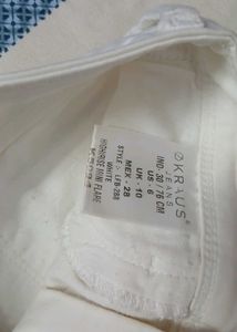 White Flared Jeans ♡