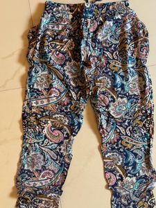Printed Trouser With Pocket