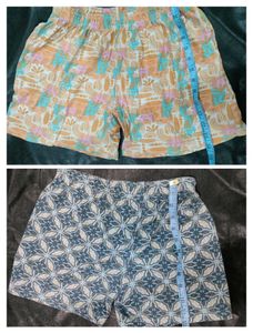 🎀Combo Of 2 Womens Shorts L &amp; XL Size🎀