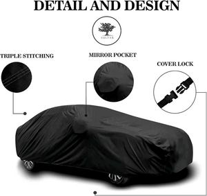 Car Cover Balck 100% Waterproof