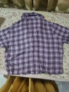 Trendy Plaid Crop Top