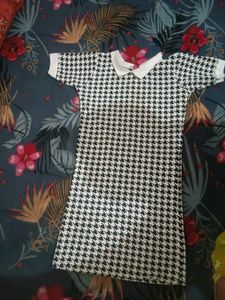 Girl's Houndstooth Dress