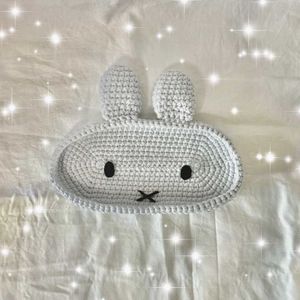 Crochet Miffy Glasses Holder
