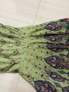 Ritu Kumar Green Francesca Long Dress