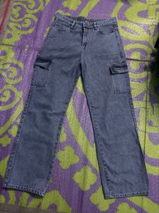 Zara Cargo Jeans