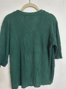 GIVEAWAY Green Knit Cardigan