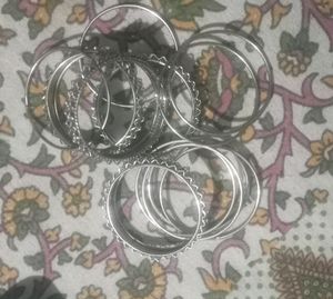 Silver Colour Bangalie Set