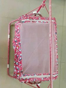 Baby Swing Cradle With Mosquito Net