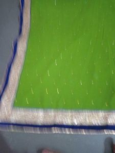 Beautiful Mehindi Colour Sare