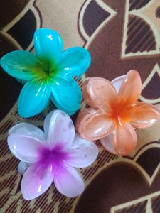 Flower Claw Clip