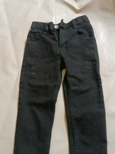 Black Denim Pants