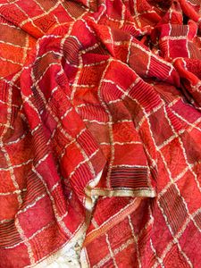 Gharchola Khaddi Georgette Pure Silk Saree