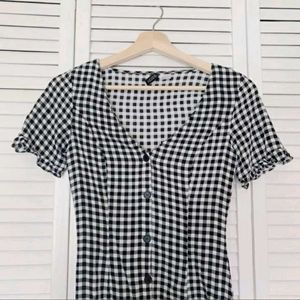 H&amp;M CLEARANCE SALE (Checked dress)