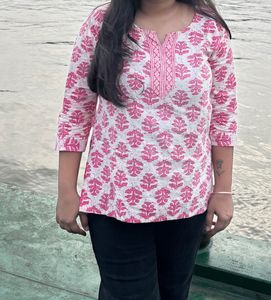 Pink Short Kurti 50% Off Buy Fast