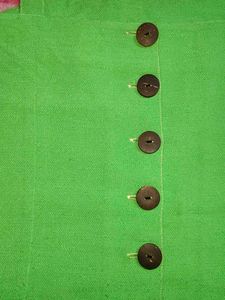 Green Button-Down Top