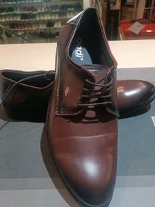 Classic Brown Leather Dress Shoes