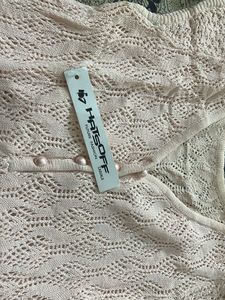 Pretty Peach Knit Dress