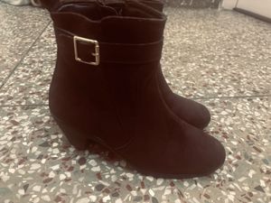 Velvet Boots For Women