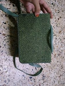Green Grass Seling Box Bag