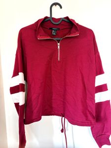 Untouched Burgundy Forever 21 Pullover