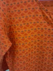 A Orange Kurta