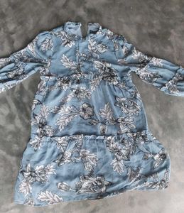 Floral Print Mini Dress