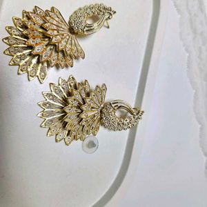 Peacock Earrings