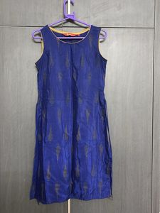 Blue Printed Kurta