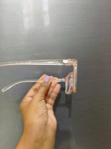 Transparent Unisex Eyeglass Frame