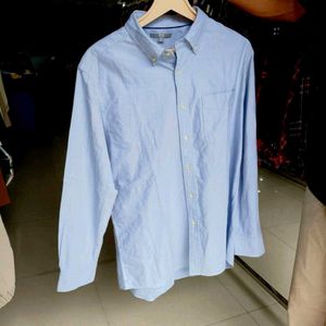 Blue Uniqlo Shirt