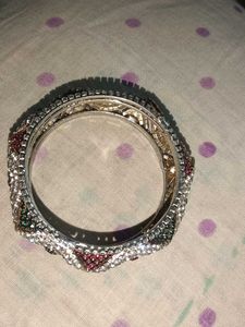 Sparkling Multi-Stone Bangle