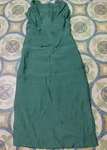 Green Embroidered Kurta