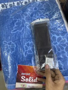 Thick Elastic Black Belt