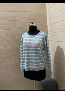 New with tag Striped 'Beach' Pullover Sweater