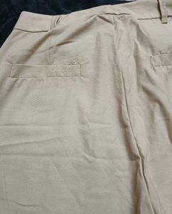 Beige Trousers