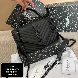 YSL ENVELOPE MEDIUM SLING BAG WD BOX