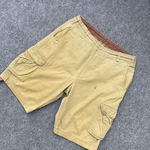 Khaki Cargo Shorts