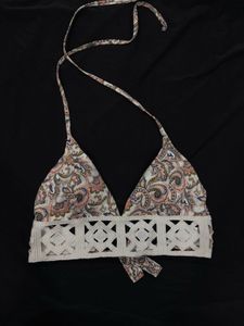 H&M Indie Print Bikini Top