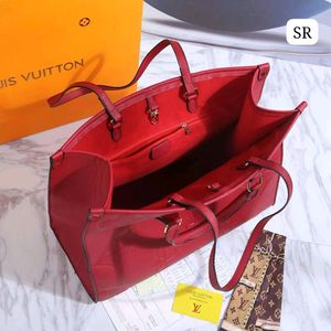 LV ON THE GO MIRROR COPY BIG SIZE TOTE BAG