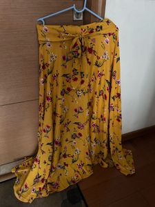 Unused Floral Skirt