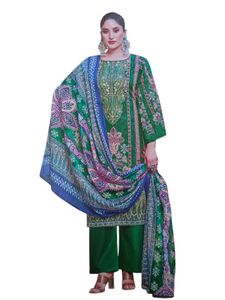 Embroidery Work Lawn Udress Material