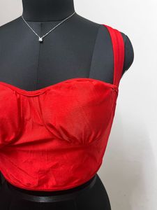 Red Padded Top