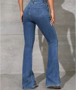 Flared Denim Jeans