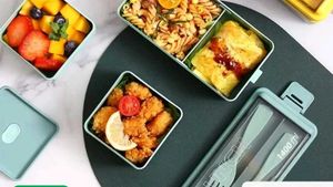 Lunch Box K Sath  Pencils Free